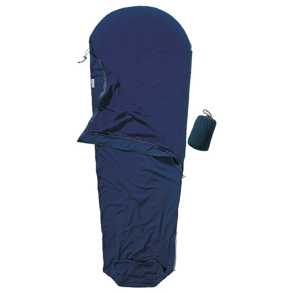 Cocoon Mummie-binnenzak Van Microfleece Met Linker Rits Dark Petrol
