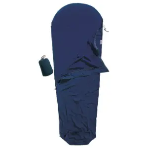 Cocoon Mummie-laken Van Microfleece Met Rits Rechts Dark Petrol