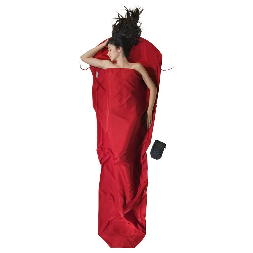 Cocoon Microfiber Mummy Liner Deken Cranberry