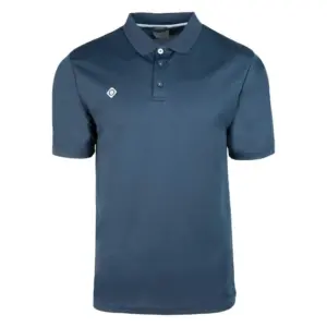 Izas Ordesa Korte Mouw Poloshirt Marineblauw