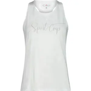 Cmp Top 32c8446 Mouwloos T-shirt Wit