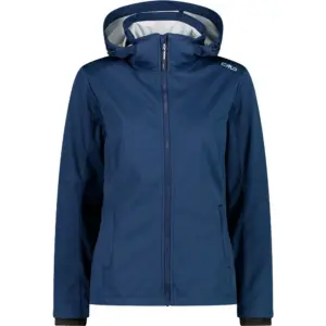 Cmp Zip Hood 39a5096 Softshelljack Blauw