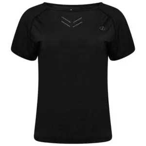 Dare2b Crystallize T-shirt Met Korte Mouwen Zwart