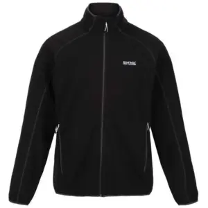 Regatta Hadfield Fleece Met Volledige Rits Zwart