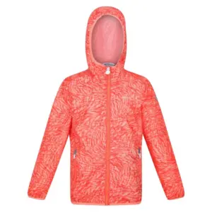 Regatta Printed Lever Jas Neon Peach Animal