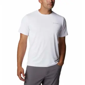 Columbia Hike™ T-shirt Met Korte Mouwen Wit