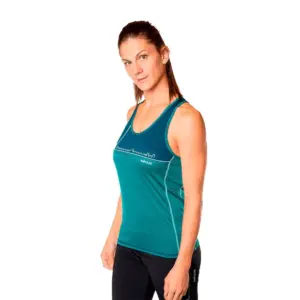 Trangoworld Danxia Mouwloos T-shirt Blauw