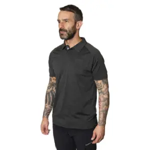 Trangoworld Gordon Korte Mouw Poloshirt Grijs