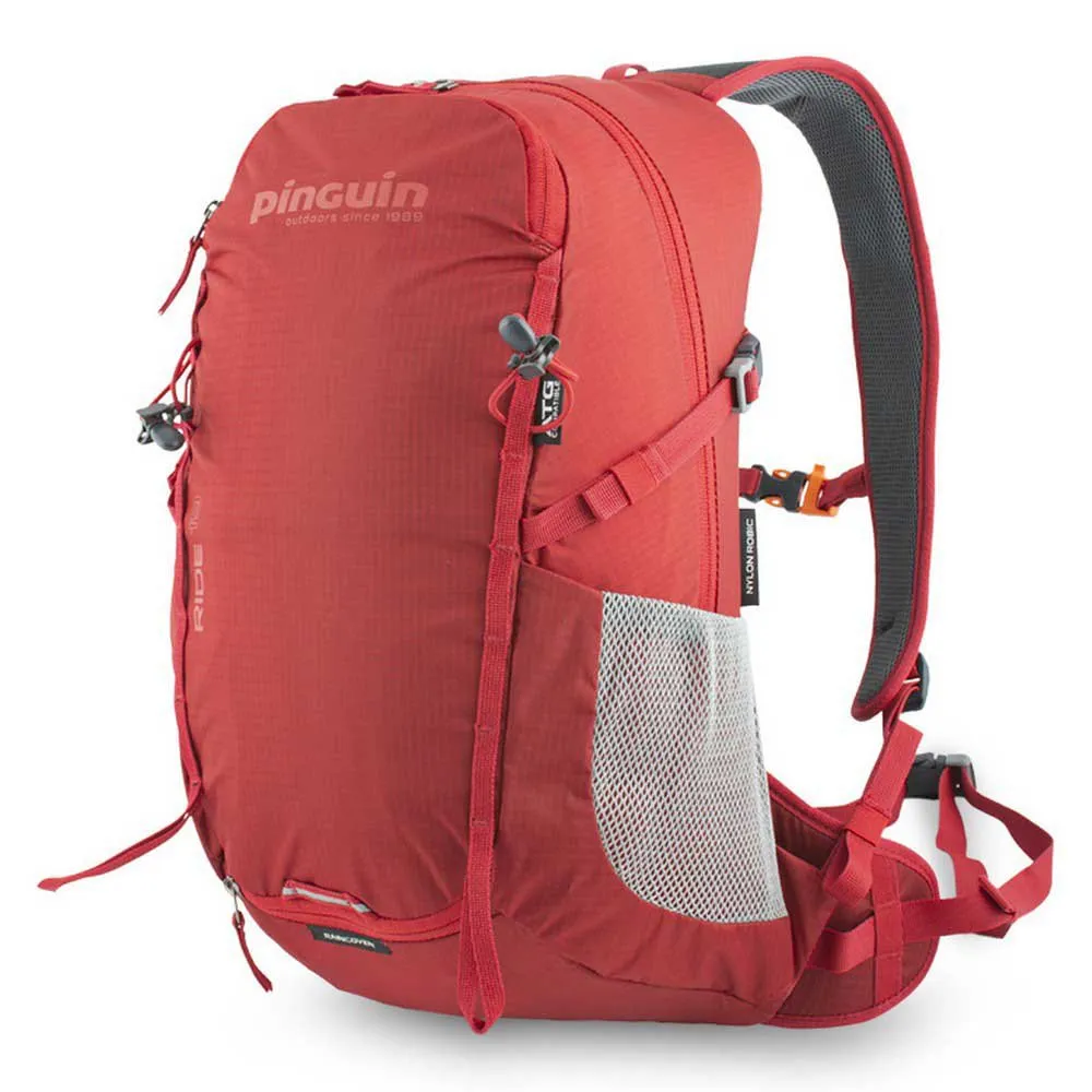 Pinguin Ride 25 Nylon Rugzak Rood