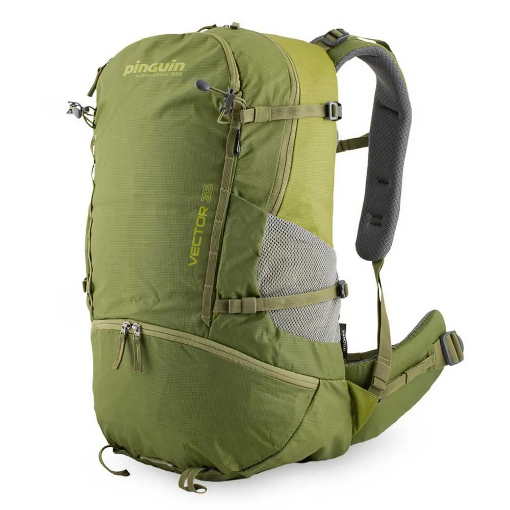 Pinguin Vector 35 Nylon Rugzak Groen
