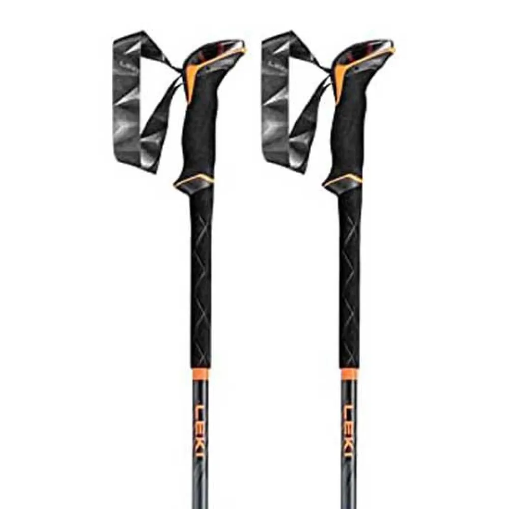 Leki Sherpa Lite Stokken Oranje