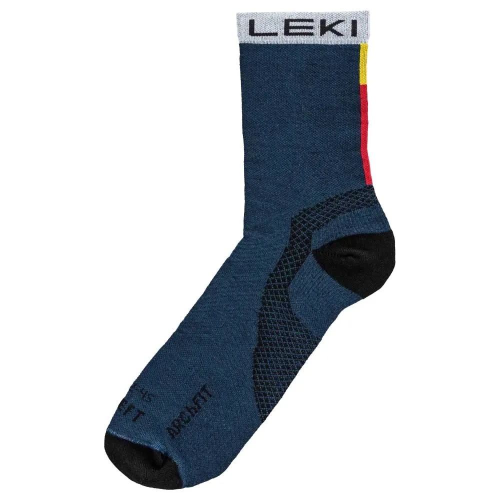 Leki Trail Running Sokken Marineblauw