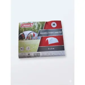 Coleman Event Shelter M Lateral Zeil Zwart
