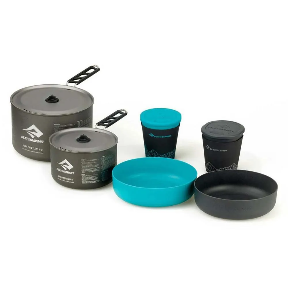 Sea To Summit Alpha 2.2 Kookset Zwart