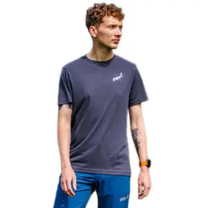 Inov8 Graphic Brand Overhemd Met Korte Mouwen Zwart