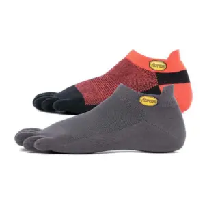Vibram Fivefingers No Show Sokken 2 Paren Zwart