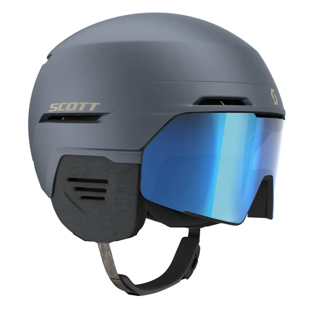 Scott Blend Plus Helm Met Vizier Blauw