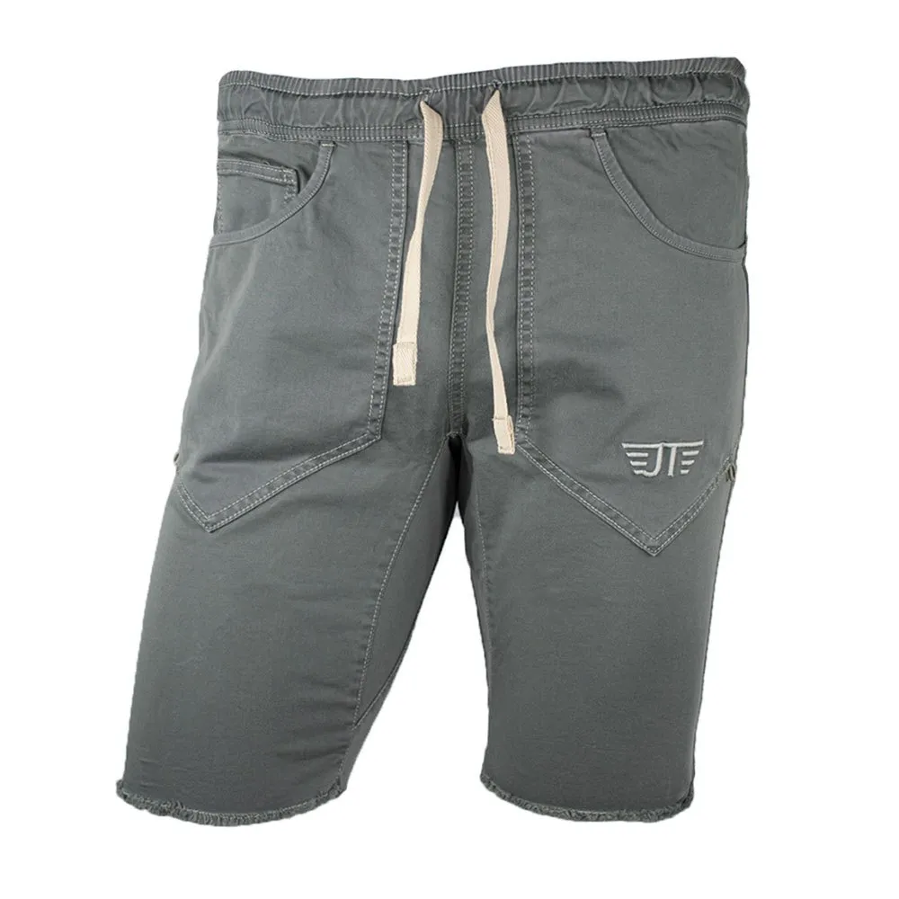 Jeanstrack Montes Korte Broek Grijs