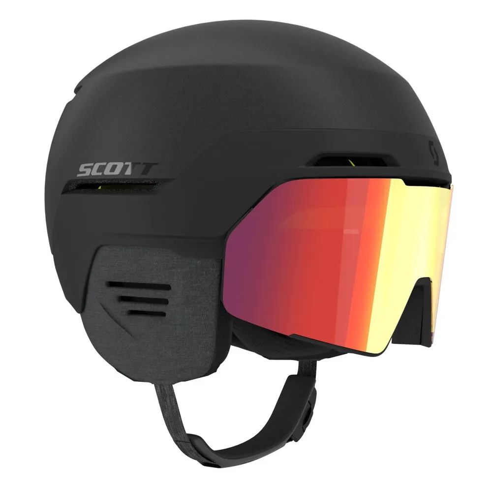 Scott Blend Plus Helm Met Vizier Zwart