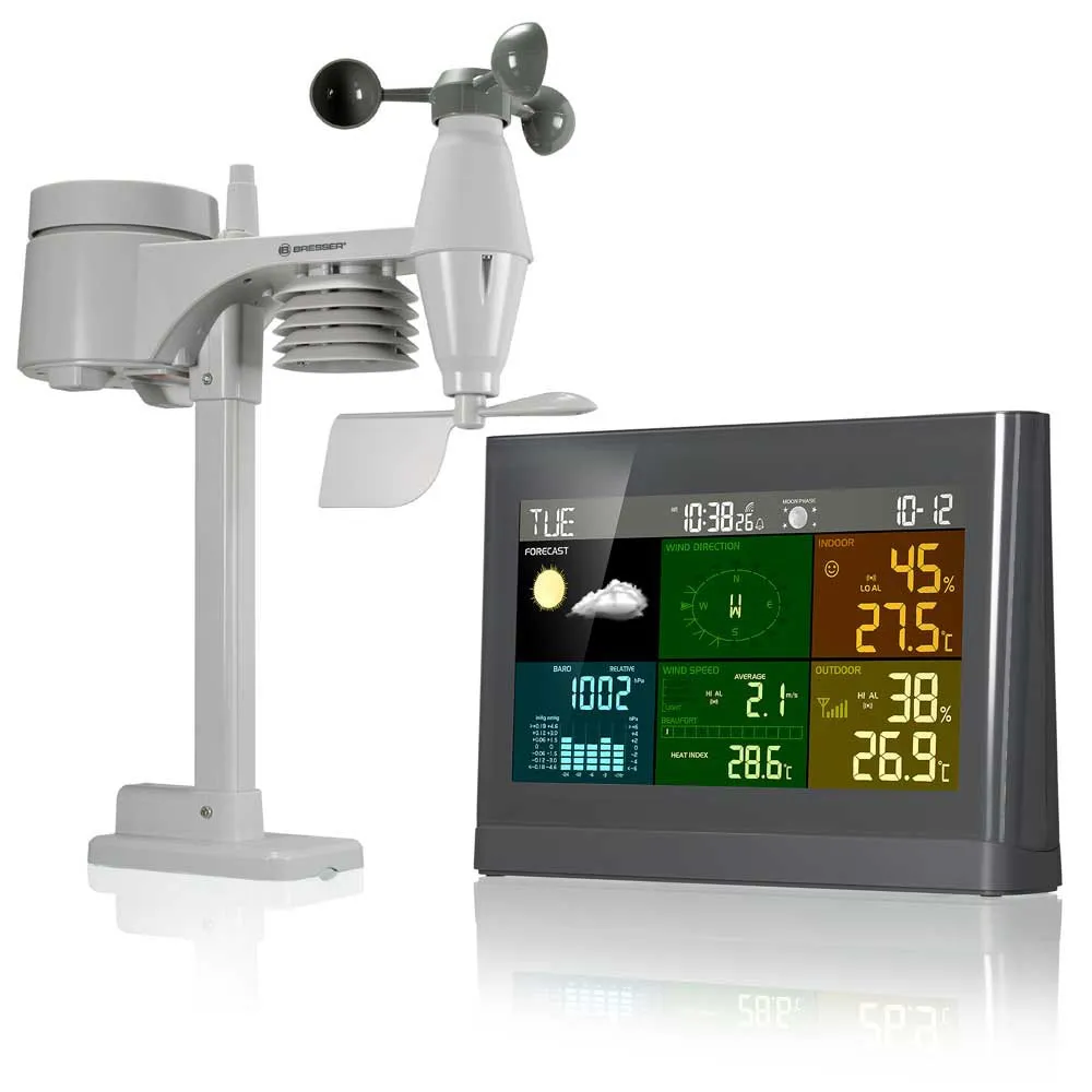 Bresser 7002550qt5000 Weerstations Grijs