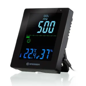Bresser 7004020 Cm3000 Co2-meter Zwart