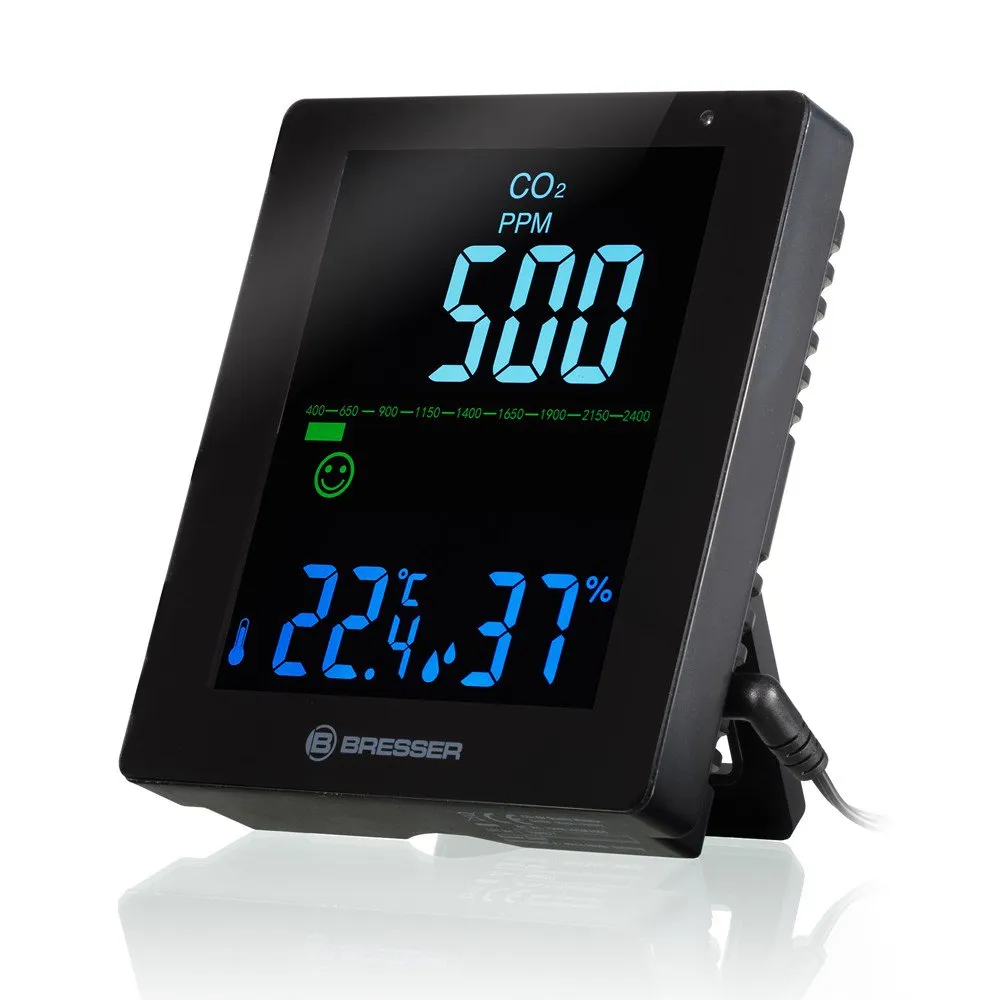 Bresser 7004020 Cm3000 Co2-meter Zwart