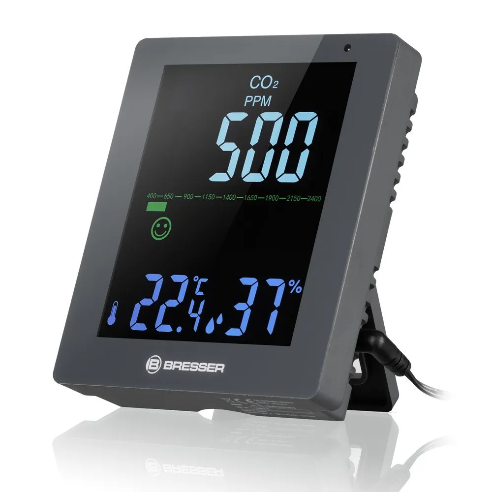 Bresser 7004020qt5000 Co2-meter Grijs