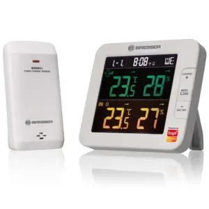 Bresser Meteo Tuya Smart Thermometer En Hygrometer Wit