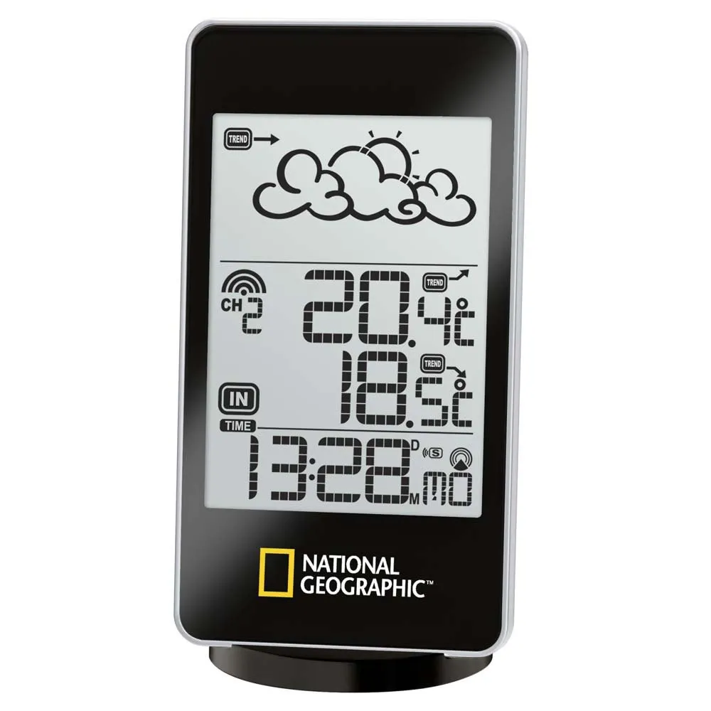 Bresser National Geographic Basic Weerstations Zwart