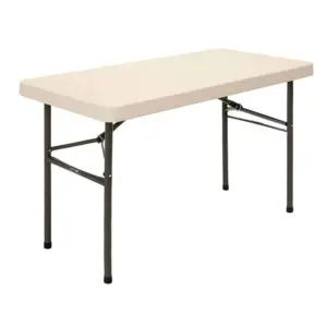 Aktive 121.5x61x74 Cm Folding Tafel Bruin