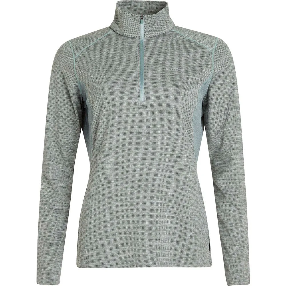 Protest Senna Fleece Met Halve Rits Groen