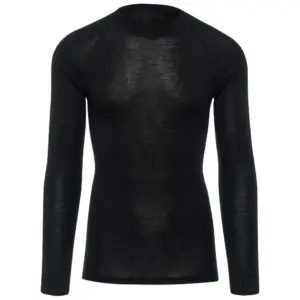 Thermowave Merino Warm Lange Mouwen Basislaag Zwart