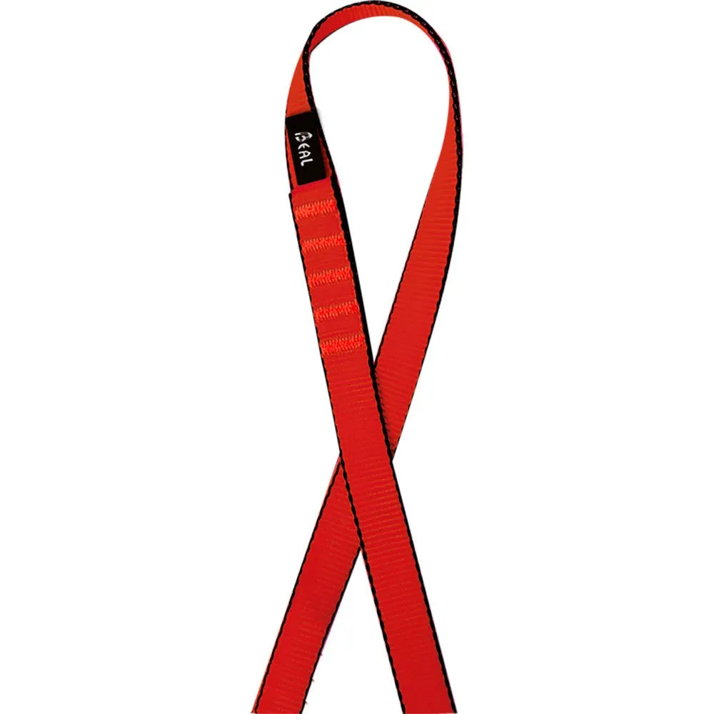 Beal Flat 18 Mm Sling 5 Eenheden Rood