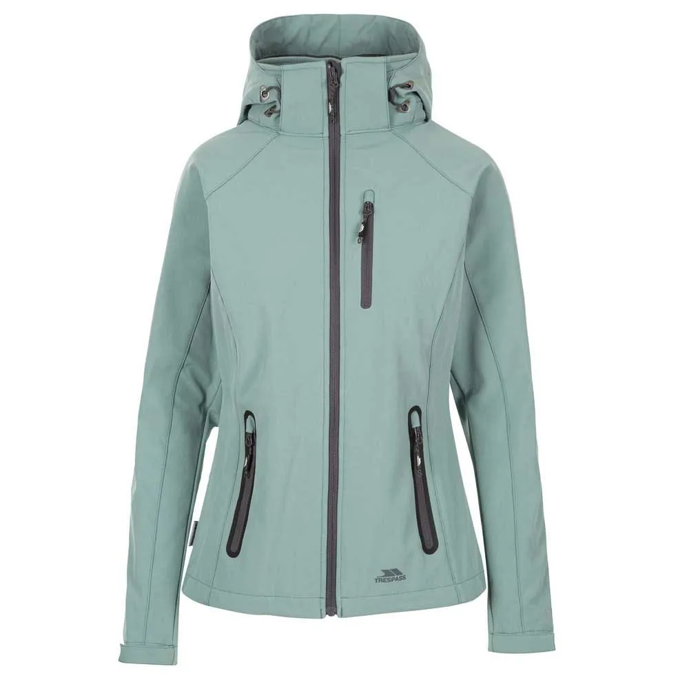 Trespass Bela Ii Softshelljack Turquoise