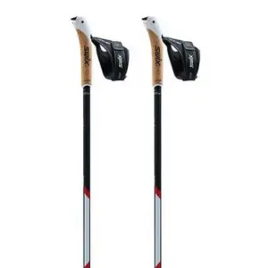 Swix Summer Nordic Walking Ct2 Pcc Twist&go Just Click Stokken Zwart