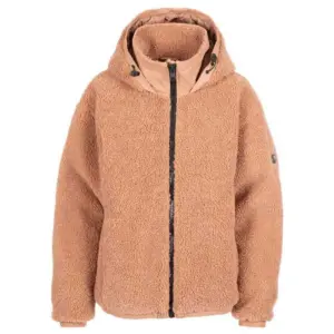 Trespass Burly Fleece Met Kap Dark Brush