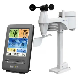 Explore Scientific Wsx1001 Cm3lc2 Weerstation Display Zwart