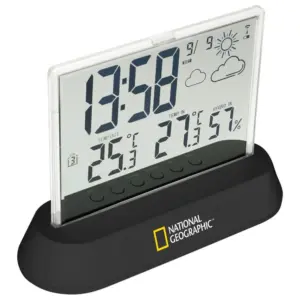 National Geographic 9070300 Weerstation Display Zwart