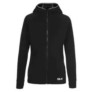 Dlx Anais Fleece Met Volledige Rits Zwart