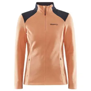Craft Core Edge Fleece Met Halve Rits Glow / Asphalt