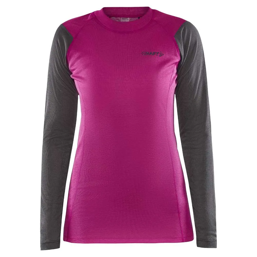 Craft Core Warm Lange Mouwen Basislaag Roxo / Granite