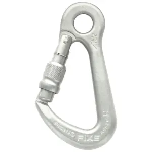 Fixe Climbing Gear Draco Seguretat 316l Karabijnhaak Zilver