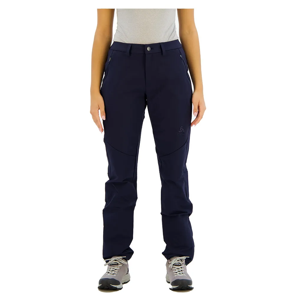 Odlo Ascent Warm Broek Dark Sapphire