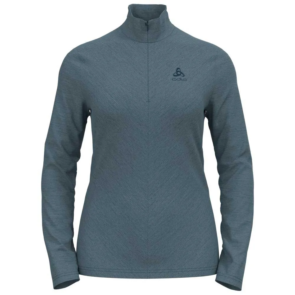 Odlo Roy Fleece Met Halve Rits Blauw