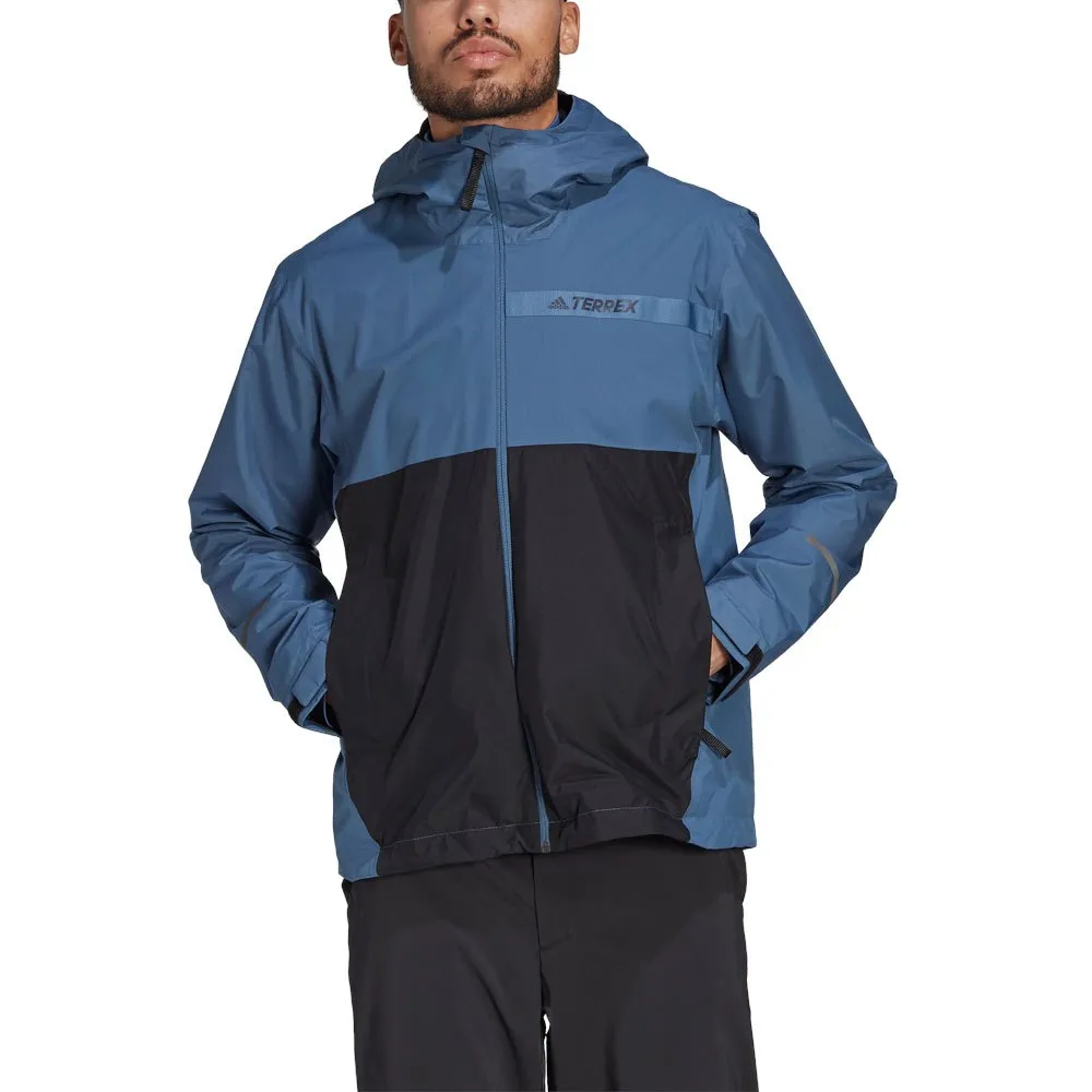 Adidas Mt Rr Jak 2.0 Jas Blauw