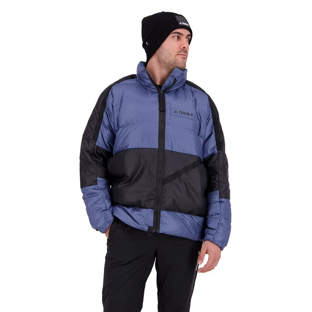 Adidas Terrex Utilitas Down Jas Blauw
