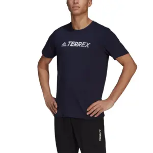 Adidas Tx Logo T-shirt Met Korte Mouwen Blauw