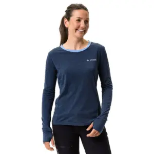 Vaude Sveiii T-shirt Met Lange Mouwen Dark Sea