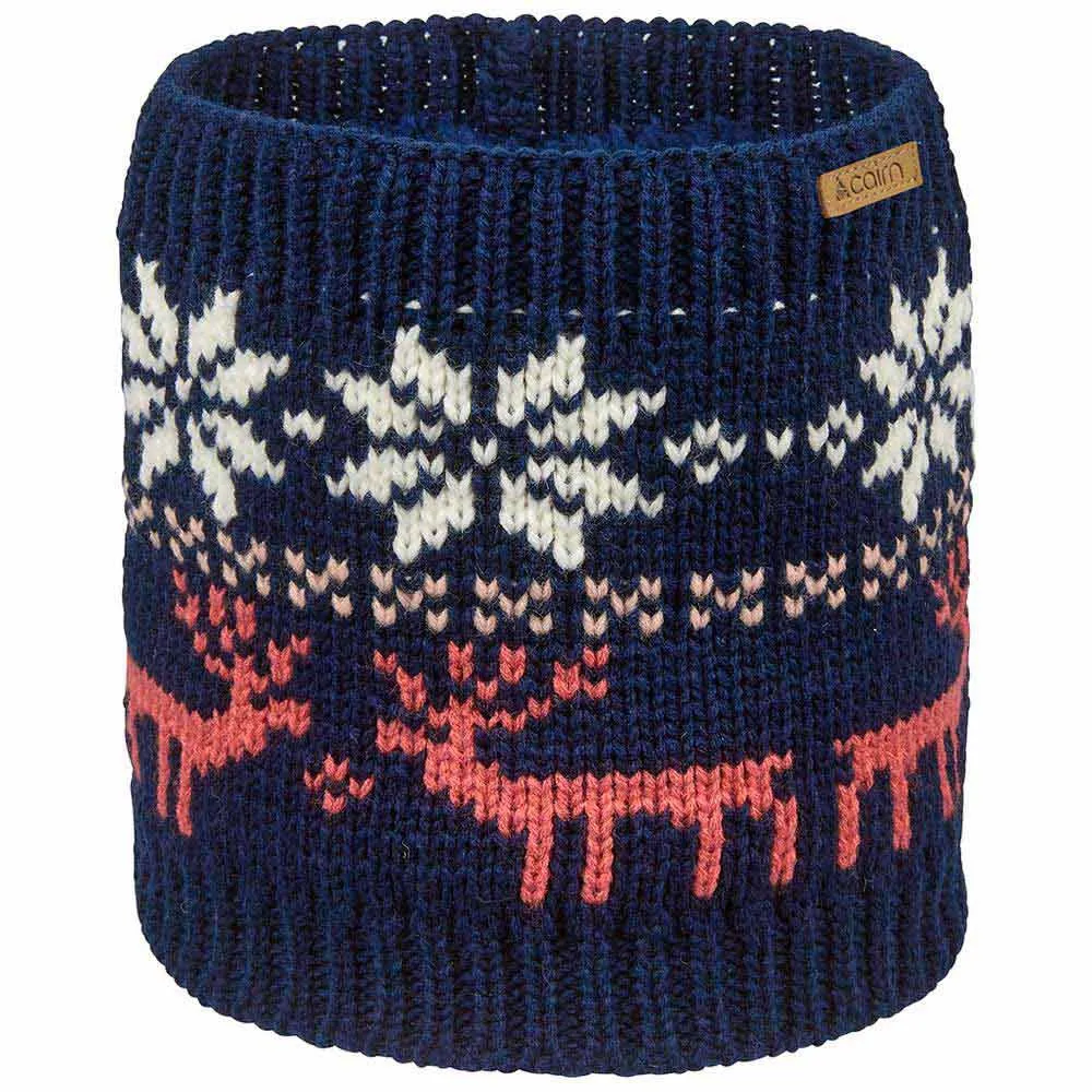 Cairn Mae Nekwarmer Terracotta / Jacquard
