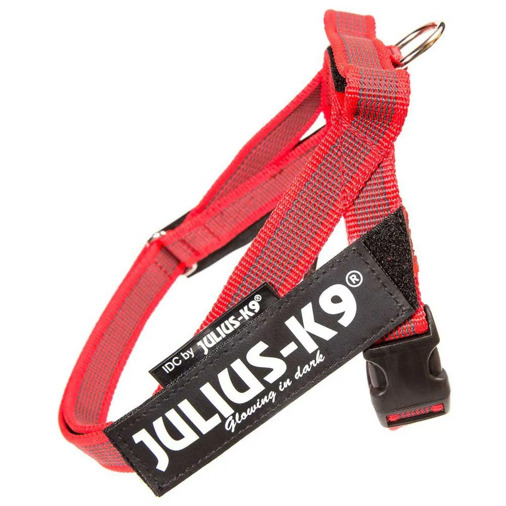 Julius K-9 Idc Mini Norwegian Hondenharnas Rood